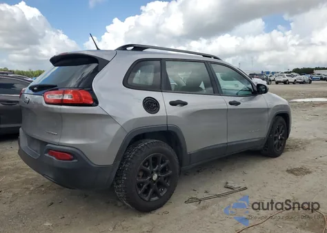 2015 Jeep Cherokee Sport из США, поврежденный, VIN 1C4PJLAB8FW660693